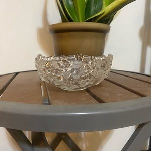Mikasa Crystal candy dish